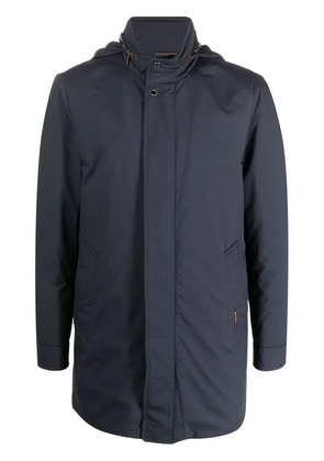 Moorer Bracci-SKT padded coat - Blue