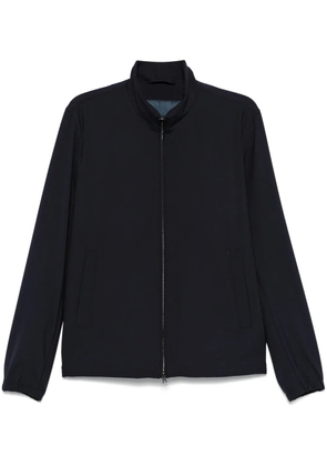 Herno logo-plaque jacket - Blue