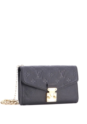 Louis Vuitton Pre-Owned Saint Germain Pochette Monogram Empreinte Leather shoulder bag - Black