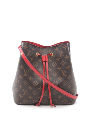 Louis Vuitton Pre-Owned 2018 Monogram Neonoe MM bucket bag - Brown
