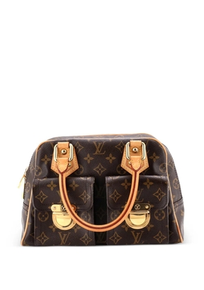 Louis Vuitton Pre-Owned Manhattan Handbag Monogram Canvas PM satchel - Brown