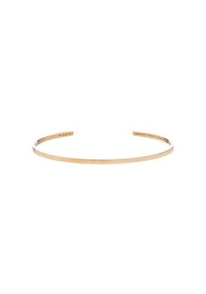 Le Gramme 18kt yellow gold ribbon bracelet