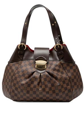 Louis Vuitton Pre-Owned 2011 Damier Ebene Sistina GM shoulder bag - Brown