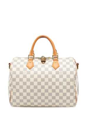 Louis Vuitton Pre-Owned 2016 Damier Azur Speedy Bandouliere 30 satchel - White