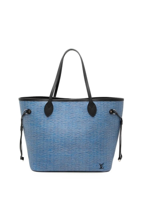 Louis Vuitton Pre-Owned 2017 Epi Denim Neverfull MM tote bag - Black
