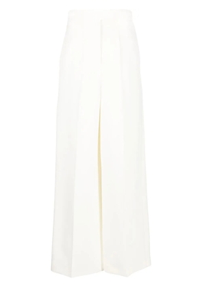 FENDI tailored wide-leg trousers - White