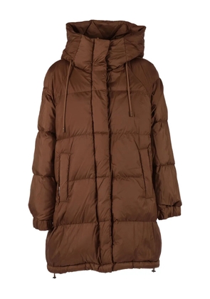 Weekend Max Mara hooded quilted coat - Brown