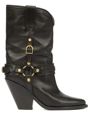 ISABEL MARANT 90mm Lyka boots - Black