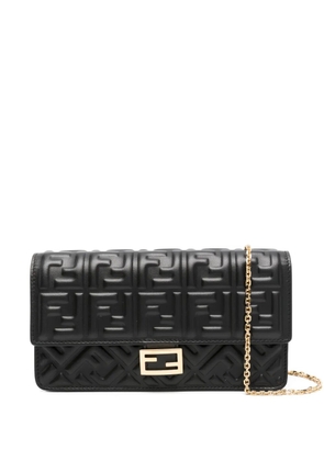 FENDI Baguette wallet-on-chain - Black