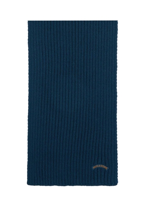 Paul & Shark ribbed scarf - Blue
