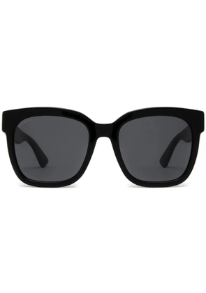 Gucci Eyewear GG oversized square-frame sunglasses - Black