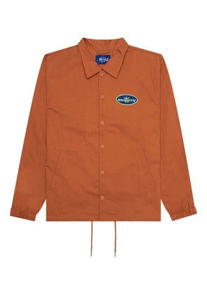 Awake NY oval-logo twill jacket - Orange
