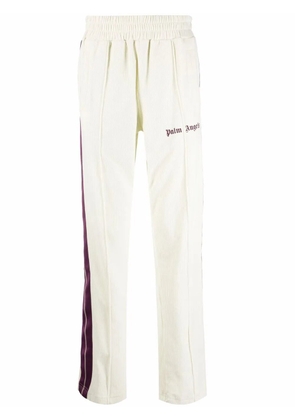 Palm Angels logo-print track pants - Neutrals
