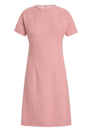Dolce & Gabbana DNA tweed mini dress - Pink