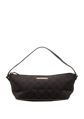 Gucci Pre-Owned 2000-2015 GG Canvas Boat shoulder bag - Brown