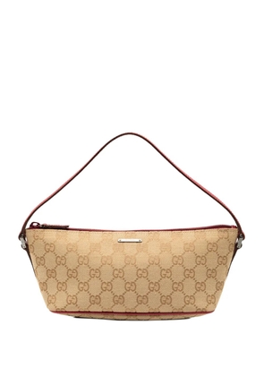 Gucci Pre-Owned 2000-2015 GG Canvas Boat shoulder bag - Brown