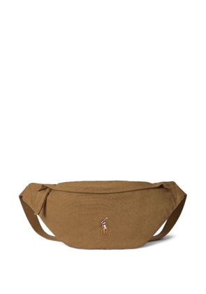 Polo Ralph Lauren embroidered-logo belt bag - Brown