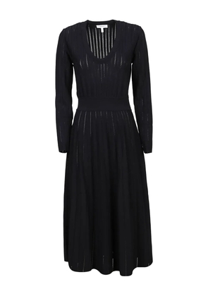 Casasola Cosima ribbed dress - Black