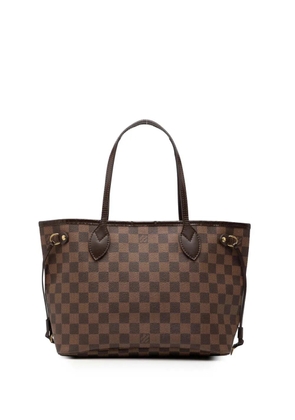 Louis Vuitton Pre-Owned 2008 Damier Ebene Neverfull PM tote bag - Brown