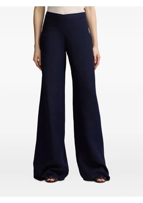 Ralph Lauren Collection Wide-Leg Trousers - Blue