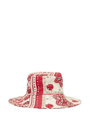 ISABEL MARANT Delya bucket hat - Red