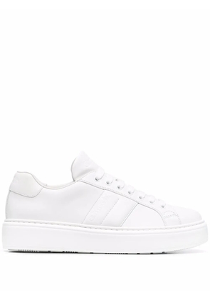 Church's debossed-logo lace-up sneakers - White