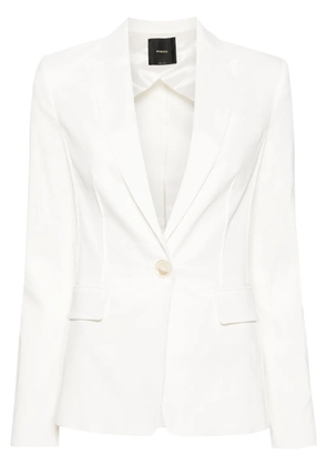 PINKO Ghera linen-blend blazer - White