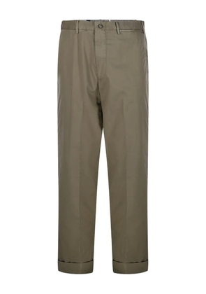 Santaniello straight-leg trousers - Green