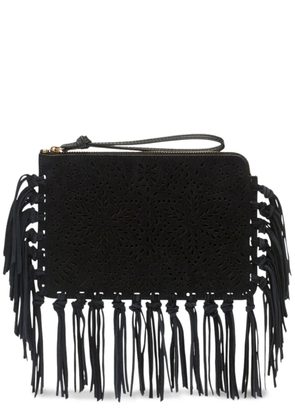 ISABEL MARANT Flat clutch bag - Black