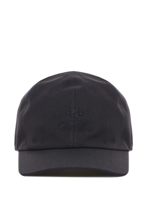 Loro Piana logo-embroidered baseball cap - Blue