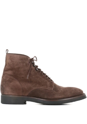 Alberto Fasciani 30mm lace-up boots - Brown