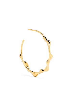 Maria Black gold Nuri 35 hoop earring