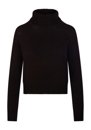 BeYou turtleneck ribbed knit - Brown