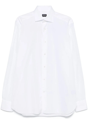 Zegna poplin shirt - White