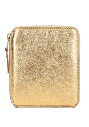Comme Des Garçons all-around zip fastening wallet - Gold