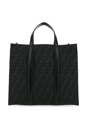 FENDI FF-monogram tote bag - Black