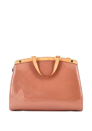 Louis Vuitton Pre-Owned Brea Handbag Monogram Vernis GM tote bag - Neutrals