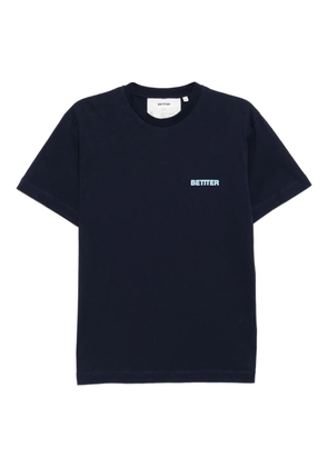Better logo-print T-shirt - Blue