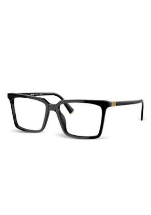 Miu Miu Eyewear 08XV rectangle- frame glasses - Black