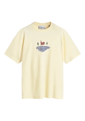 LES HÉRITIERS puigcerdà graphic T-shirt - Yellow
