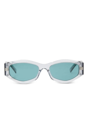 Givenchy Eyewear geometric-frame sunglasses - Grey