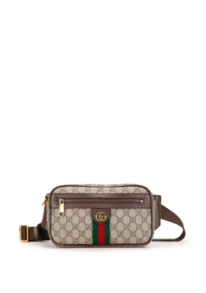 Gucci Pre-Owned 2016-2025 Small GG Supreme Ophidia belt bag - Brown