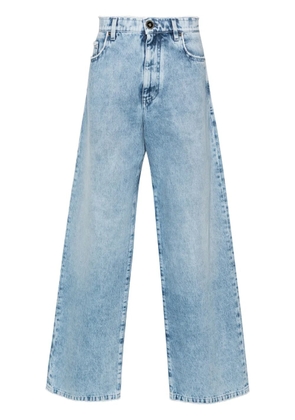 Versace mid-rise straight-leg jeans - Blue