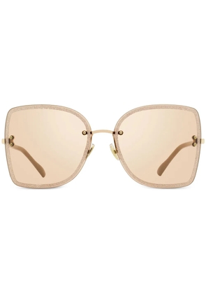 Jimmy Choo Eyewear Leti square-frame sunglasses - Neutrals