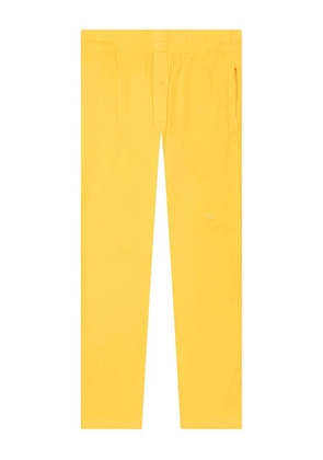 Advisory Board Crystals Sphene logo-patch track pants - Yellow