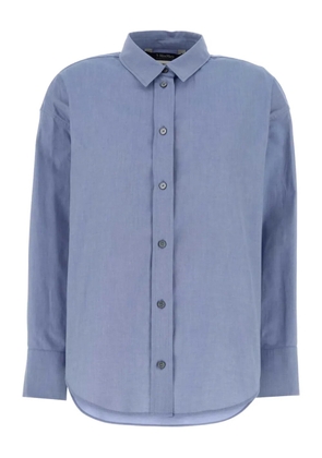 'S Max Mara long-sleeve shirt - Blue