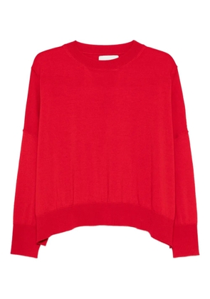 LABORATORIO CAPRI knitted sweater - Red