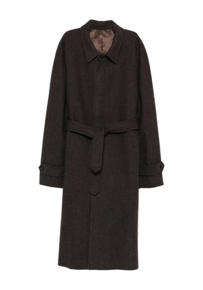 Paura Arthur belted coat - Brown