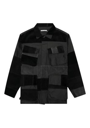 Neighborhood corduroy patchwork jacket - Black