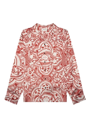 Honor The Gift patterned-print long-sleeves shirt - Red